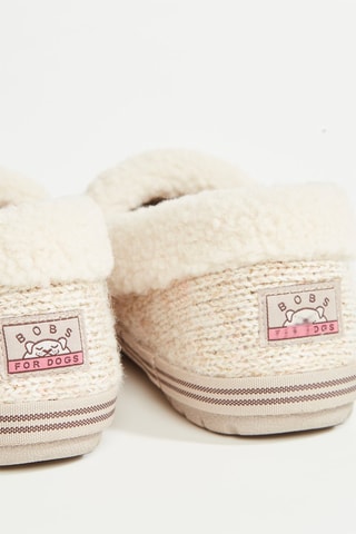 Chaussons fourrés Papuce - Blanc