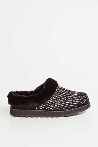 Slip-on fourrés Fully Frosted - Noir