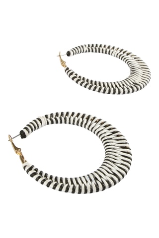 Créoles - Noir et blanc