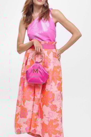 Top asymétrique - Rose