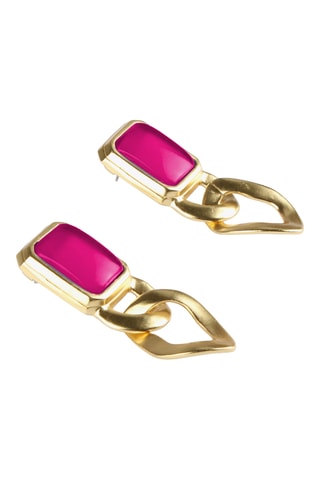 Boucles d'oreilles - Fuchsia