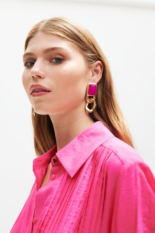 Boucles d'oreilles - Fuchsia