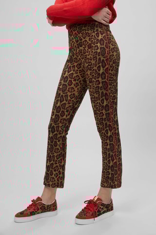 Pantalon 7/8 - Marron