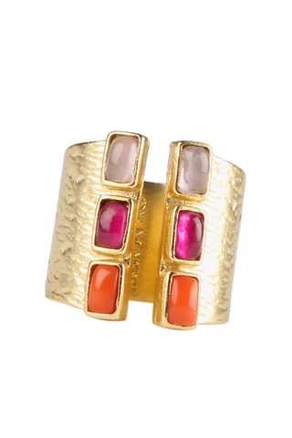 Bague doré à l'or rose