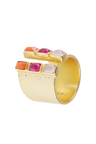 Bague doré à l'or rose