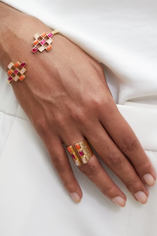 Bague doré à l'or rose