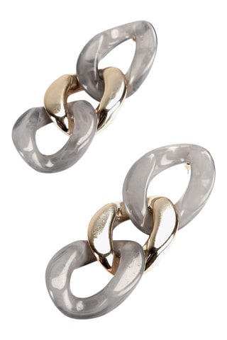 Boucles d'oreilles - Gris