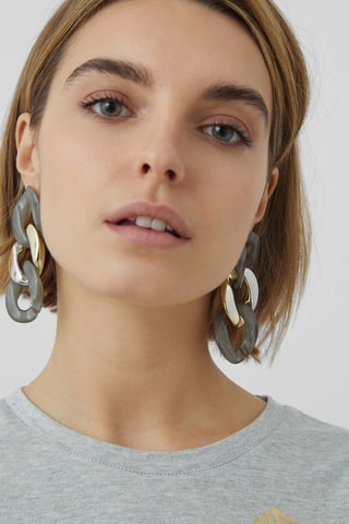 Boucles d'oreilles - Gris