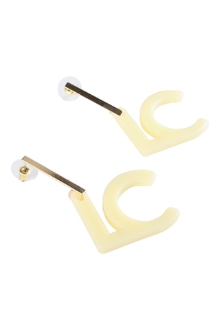 Boucles d'oreilles - Jaune