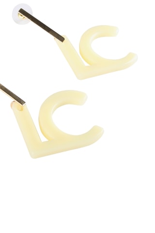 Boucles d'oreilles - Jaune