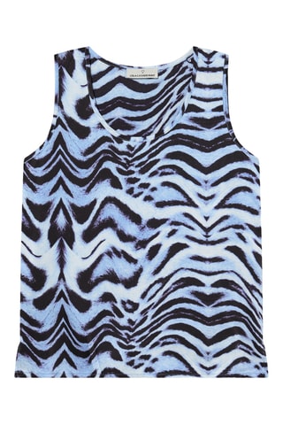 Top - Bleu électrique