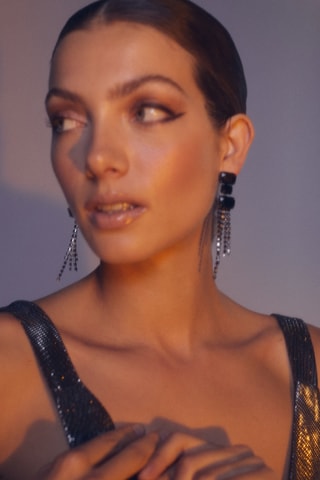 Boucles d'oreilles - Noir