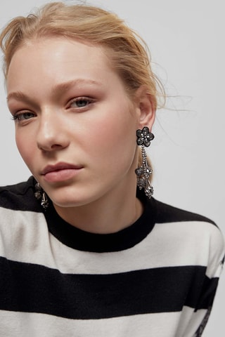 Boucles d'oreilles - Argenté