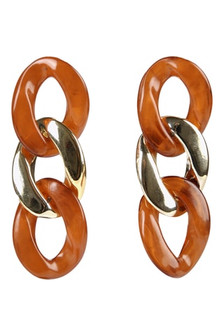 Boucles d'oreilles - Camel