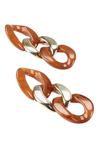 Boucles d'oreilles - Camel