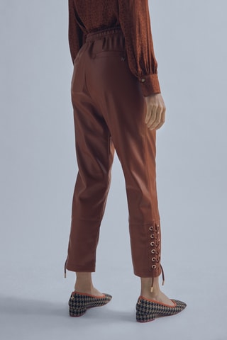 Pantalon 7/8 - Marron