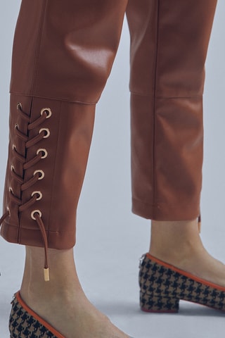 Pantalon 7/8 - Marron