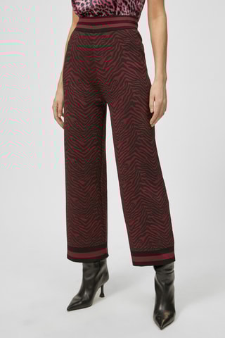 Pantalon palazzo - Bordeaux