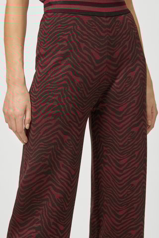 Pantalon palazzo - Bordeaux