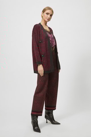 Pantalon palazzo - Bordeaux