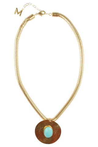 Collier doré à l'or jaune