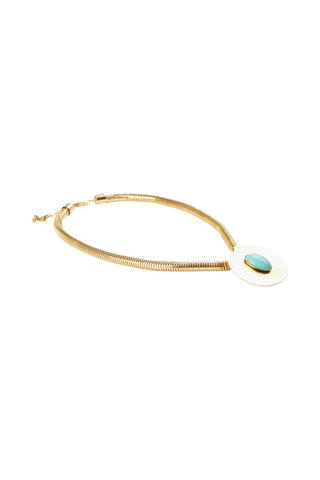 Collier doré à l'or jaune