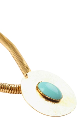 Collier doré à l'or jaune