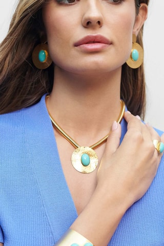 Collier doré à l'or jaune