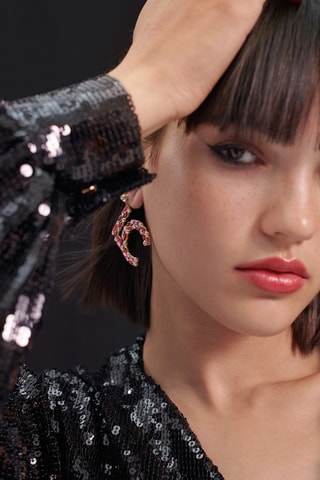 Boucles d'oreilles - Rouge