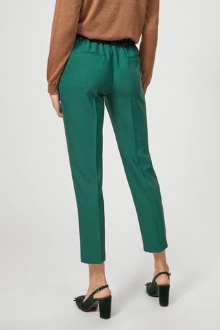 Pantalon cigarette 7/8 - Vert