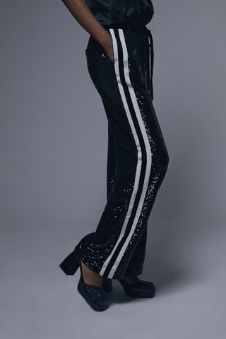 Pantalon wide legs - Noir