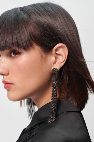 Boucles d'oreilles - Noir