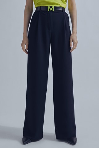 Pantalon wide legs - Noir