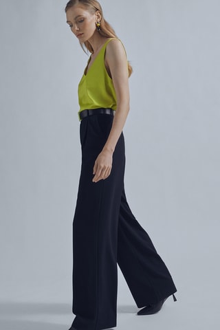 Pantalon wide legs - Noir