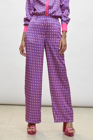 Pantalon - Bleu et violet