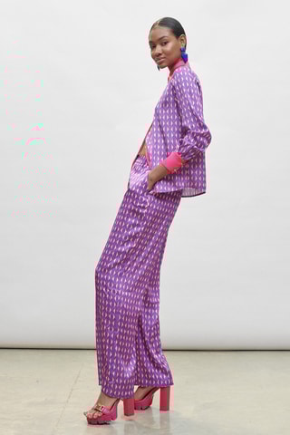 Pantalon - Bleu et violet