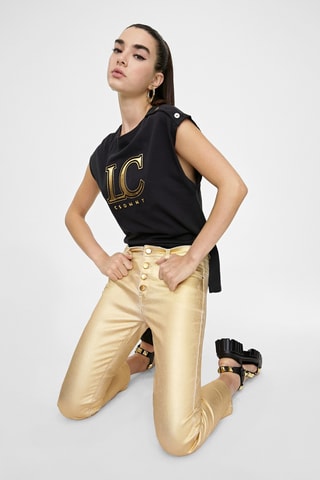 Pantalon 7/8 - Doré