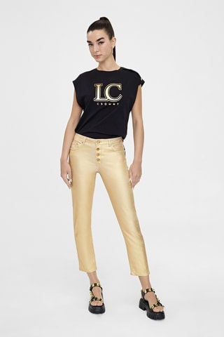 Pantalon 7/8 - Doré