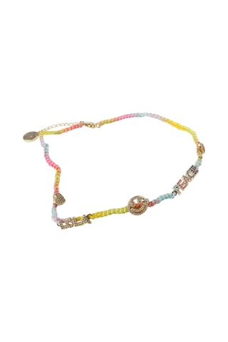 Collier - Jaune et turquoise