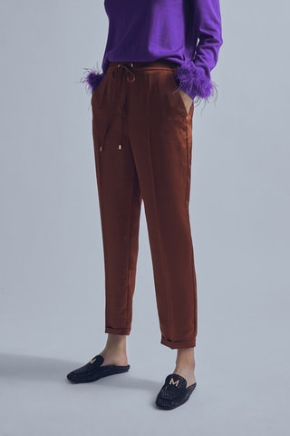 Pantalon 7/8 - Camel