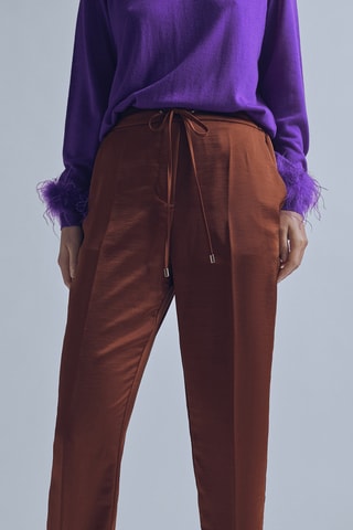 Pantalon 7/8 - Camel