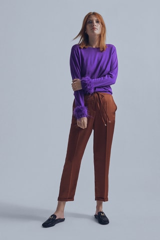 Pantalon 7/8 - Camel