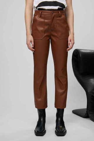 Pantalon 7/8 - Marron