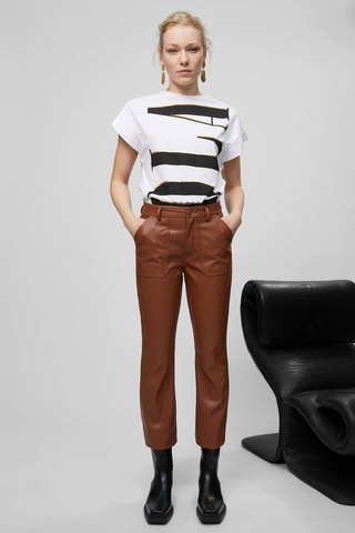 Pantalon 7/8 - Marron