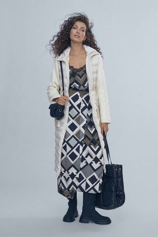 Jupe longue - Noir et blanc