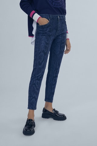 Jean 7/8 - Bleu foncé