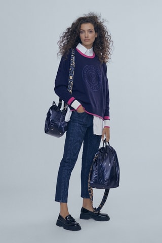 Jean 7/8 - Bleu foncé