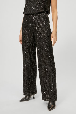 Pantalon taille haute - Noir