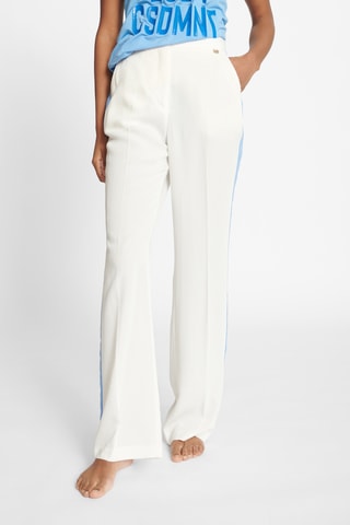 Pantalon taille haute - Blanc