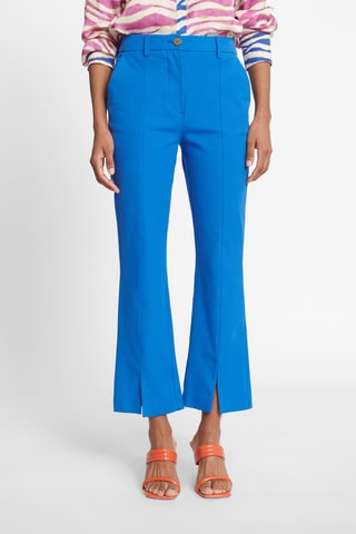 Pantalon flare - Bleu électrique